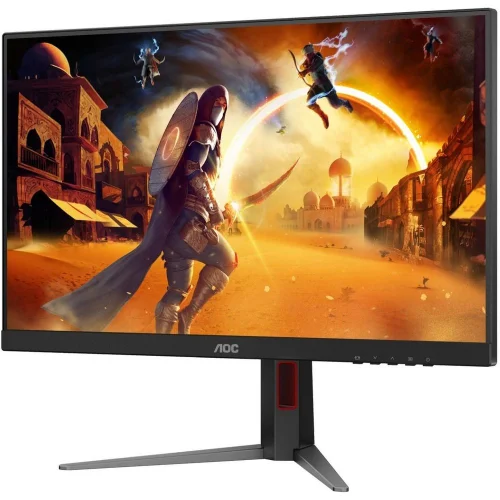 Монитор 27 AOC 27G4HA IPS, 1920x1080, 200Hz, 1ms, 300сd/m, 1000:1, HDR10 | 2xHDMI(2.0), DP(1.4) | HAS, Pivot, Swivel, InPSU, Speakers, Vesa 100, Black/Red фото 2