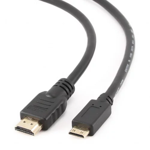 Кабель HDMI-miniHDMI Gembird/ Cablexpert , 19M/ 19M, 3.0м, v1.4, 3D, Ethernet, черный, позол.разъемы, экран, пакет(CC-HDMI4C-10)