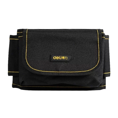 Пояс монтажника со сквозными карманами Deli DL5864 600 x 145 x 50 мм, 8+1 карманов, ткань Оксфорд 600D