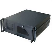 Procase B430-B-0 черный {4U глубина 450мм, внешн 3x5.25, внутр 8xHDD, MB 12"x9.6",без Б/ П PS2}