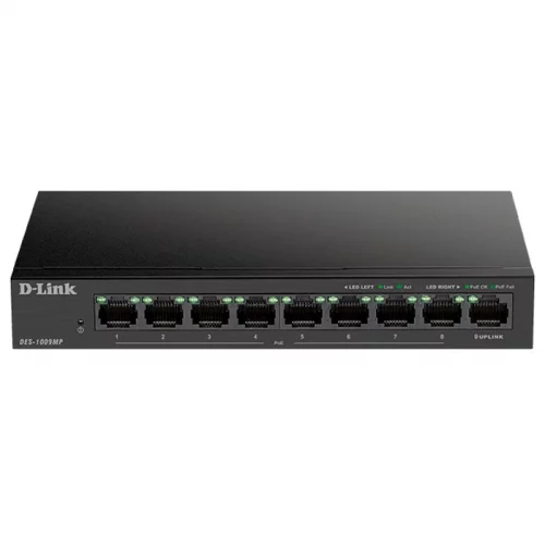 Коммутатор D-Link DES-1009MP (DES-1009MP/A1A) (DES-1009MP/A1A) Коммутатор D-Link DES-1009MP (DES-1009MP/ A1A) (DES-1009MP/A1A)