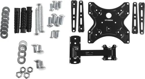 Кронштейн для телевизора Hyundai GL-R4 черный 13-65 макс.25кг настенный поворот и наклон (HMA65FS225BK14) фото 8