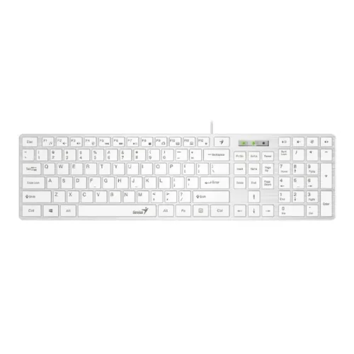 Клавиатура Genius SlimStar 126 WhiteUSB (Only Laser) (31310017410)