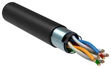 ITK Витая пара F/ UTP кат.5E 4х2х24AWG LDPE черный (305м) (LC3-C5E04-339)
