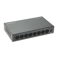 Неуправляемый коммутатор OSNOVO SW-8G Неуправляемый коммутатор Gigabit Ethernet на 8 портов. Порты: 8 x GE (10/100/1000Base-T). Auto MDI/MDIX Встроенная грозозащита 2кВ. В комплекте БП DC12V(1A). Размеры (ШхВхГ): 138 x 25 x 7