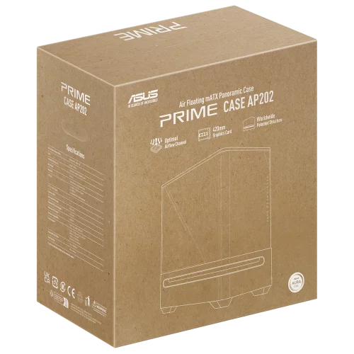 Корпус для Компьютер ASUS PRIME AP202 TG ARGB BLACK (90DC00P0-B19000) фото 19