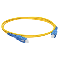 Оптический патч-корд NM симлексный SC/UPC-SC/UPC SM G.652D 3.0мм желтый 2м NM-SC-SC/SU-2.0