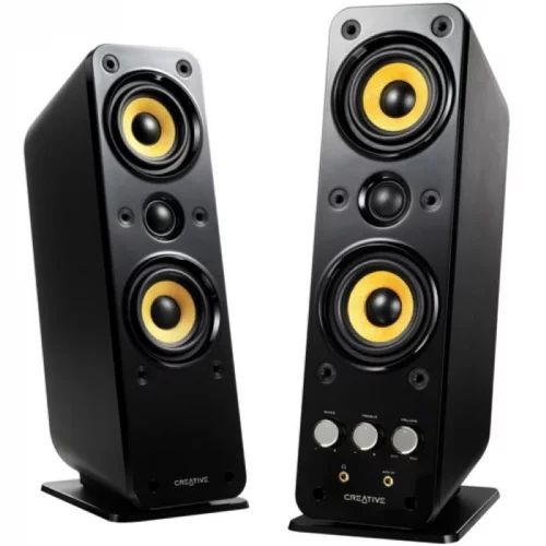 Колонки компьютерные Creative GigaWorks T40 series II 2.0 черный 32Вт mini jack 3.5 mm (51MF1615AA000)
