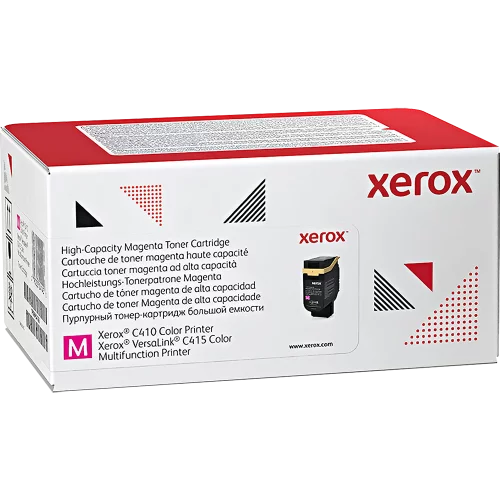 006R047665 ТОНЕР-КАРТРИДЖ ВЫСОКОЙ ЕМКОСТИ МАЛИНОВЫЙ для XEROX VersaLink C410/ C415 (7k) *