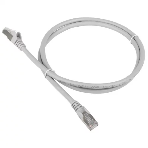 Патч-корд Lanmaster TWT RJ-45 5e 0.5 м серый (TWT-45-45-0.5-GY)