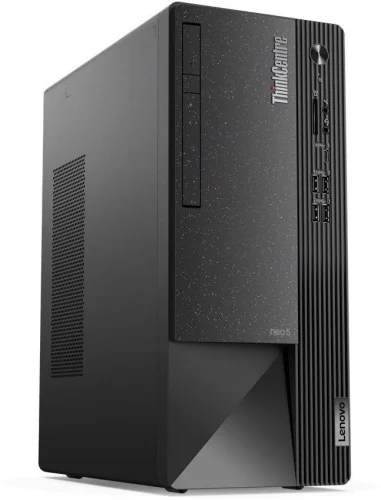 Компьютер Lenovo ThinkCentre Neo 50t MT i5 12400 (2.5) 8Gb SSD 256Gb DVDRW CR noOS WiFi BT 260W мышь клавиатура черный (11SE001WIV)