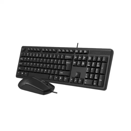 Клавиатура + мышь A4Tech KK-3330, Wired, USB, 1000dpi, 3But (KK-3330 USB (BLACK)) фото 2