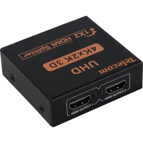 Telecom Разветвитель HDMI 1=]2 4k@30Hz [6937510891719] (TTS7000)