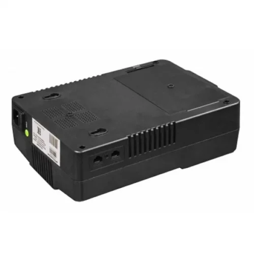 ИБП POWERMAN Brick 800, линейно-интерактивный, 800ВА, 480Вт, 3 евророзетки с резервным питанием, 3 евророзетки с фильтрацией, защита RJ45/RJ11, батарея 12В 9Ач 1 шт., 293мм х 202мм х 93мм, 5.2 кг./ UPS POWERMAN Brick 800, line-interactive, 800VA, 480W, фото 3