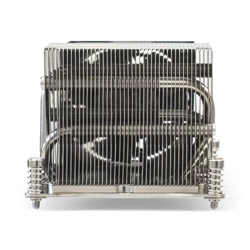 Exegate EX293443RUS Кулер ExeGate ESNK-P0048AP4.PWM.2U.2011.Cu (Al+Cu, 2U, 4 тепл. трубки, LGA2011/ 2066, TDP 135W, Fan 80mm, PWM, 2100-6800RPM, 2 ball bearing, 4pin, 52db, 345г, на винтах, с термопаст фото 3