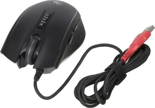 Мышь A4Tech Bloody Q81 Curve черный оптическая 3200dpi USB 7but (Q81) (Q81#MLN)