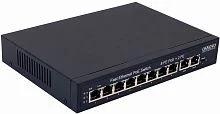 PoE Коммутатор OSNOVO SW-21000(120W) PoE коммутатор Fast Ethernet на 10 RJ45 портов. Порты: 1 x FE (10/100Base-T) с PoE (до 60W, A+B) + 7 x FE (10/100Base-T) с PoE (до 30W), 2 x FE (10/100 Base-T). Соответствует ста