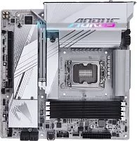 Материнская плата Gigabyte B760M A ELITE X AX Soc-1700 Intel B760 4xDDR5 mATX AC`97 8ch(7.1) 2.5Gg RAID+HDMI+DP