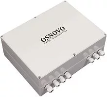 Уличный коммутатор OSNOVO SW-80402/WL Уличный управляемый (L2+) PoE коммутатор на 6 портов. Порты: 4 x GE (10/100/1000Base-T) с PoE (до 30W) + 2 x GE SFP (1000Base-X). Соответствует стандартам PoE IEEE 802.3af/at. Автом