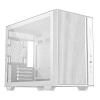 Корпус Case ID-Cooling FLOW 500 White mATX/win TG/ no fan/ Gen2 Type C/ CPU 180mm/ GPU 403mm/ no PSU