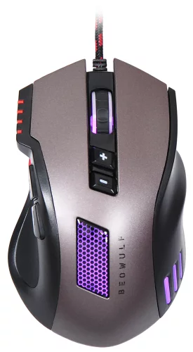 Oklick 805G V2 BEOWULF черный оптическая (3200dpi) USB игровая (6but) [] (393122)
