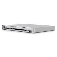 Ubiquiti UniFi Switch Enterprise Campus 24 PoE PoE-коммутатор в стойку, 16х 10G RJ45, 8х 2.5G RJ45, 2х 10G SFP28, раздача 1050 Вт (ECS-24-POE)