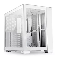 LIAN LI PC-O11 Dynamic Mini Snow White, Small Case: ATX, Micro-ATX, Mini-ITX, 2xUSB 3.2, 1xUSB 3.2 Type C, 1xAudio, Included Fans: none (G99.O11DMI-S.00)
