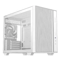 Корпус Case ID-Cooling FLOW 500 AIR White mATX/win TG/2 fans/Gen2 Type C/CPU 180mm/GPU 403mm/ no PSU