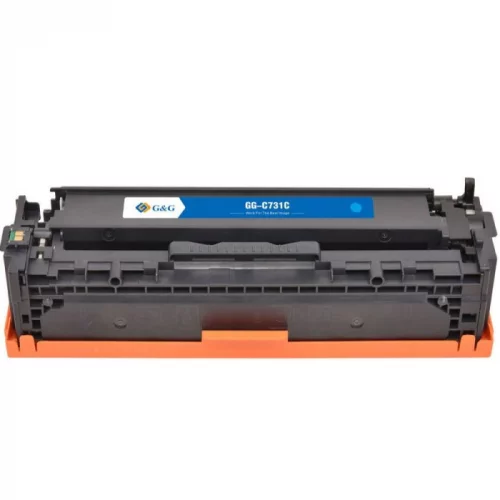 Картридж лазерный G&G GG-C731C голубой 1800 страниц для Canon LB i-Sensys MF8230/ MF8280 фото 2