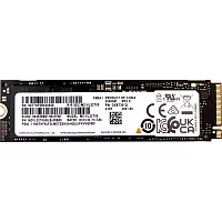 Твердотельный накопитель/ Samsung SSD PM9A1, 2048GB, M.2(22x80mm), NVMe, PCIe 4.0 x4, R/W 7000/5200MB/s, IOPs 1 000 000/850 000, DRAM buffer 2048MB (12 мес.) (MZVL22T0HBLB-00B00)