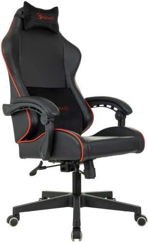 Кресло игровое A4Tech Bloody GC-780 черный сиденье черный экокожа с подголов. крестов. металл черный пластик черный