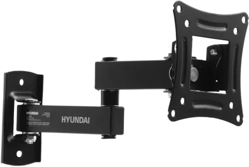 Кронштейн для телевизора Hyundai GL-N1 черный 10-27 макс.15кг настенный поворотно-выдвижной и наклонный (HMA27FS315BK71) фото 8