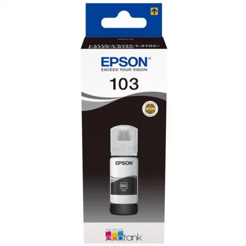 Чернила Epson 103BK черные 65 мл (C13T00S14A)