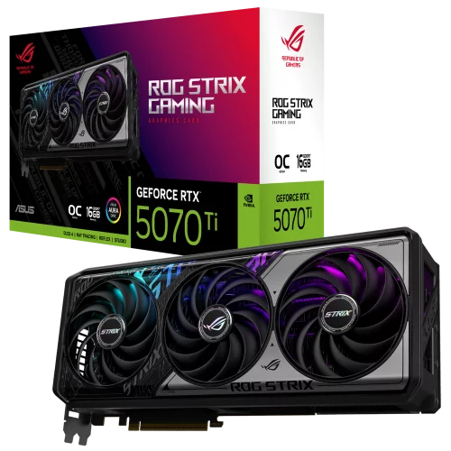 Видеокарта ASUS ROG-STRIX-RTX5070TI-O16G-GAMING (90YV0M90-M0NA00)