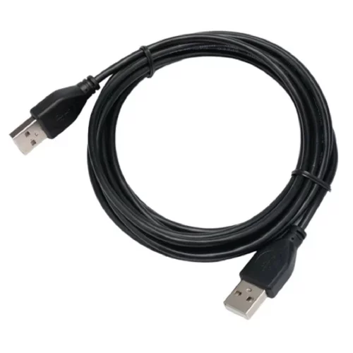 Cablexpert Кабель USB2.0 AM/AM, экран, 28/26AWG, медь, Pro, 3м, черный, пакет (CC-USB2-AMAM-3M) фото 2