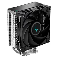 DEEPCOOL AK400 DIGITAL PRO LGA1700/ 1200/ 115X/ AM5/ AM4 (9шт/ кор, TDP 220W, PWM, Fan 120mm, 4 тепл. трубки, ARGB, черный) RET