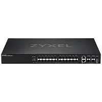 Коммутатор/ Zyxel XGS2220-30F L3 Access switch , rack 19", 24xSFP, 2xRJ-45: 1/2.5/5/10G, 4xSFP+, standalone/cloud management (XGS2220-30F-EU0101F)