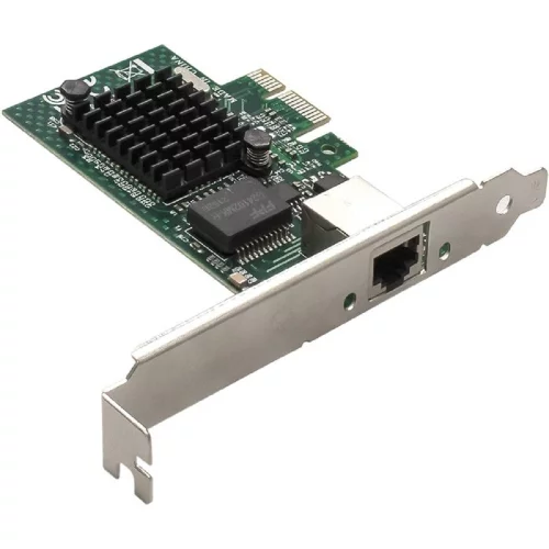 Exegate EX293451RUS Сетевой адаптер ExeGate EXE-BCM5721 (PCI-E x1, порт 1xRJ45, 10/ 100/ 1000Mbps, Gigabit Chipset Broadcom BCM5721)
