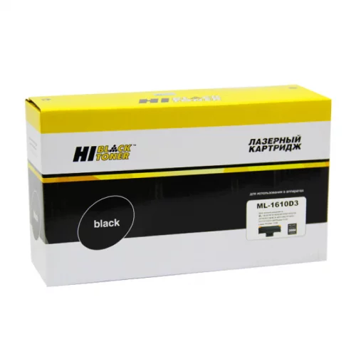 Картридж Hi-Black HB-ML-1610D3, черный, 3000 страниц, для Samsung ML-1610/ 2010/ 2015/ Xerox Ph 3117/ 3122 (9600105201)