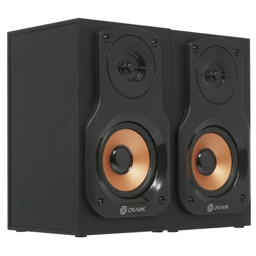 Колонки Oklick OK-162 2.0 черный 8Вт