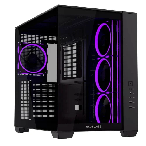 Корпус для Компьютер ASUS A32 PLUS TG ARGB BLACK (90DC00S0-B19000)