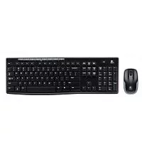 Эскиз Клавиатура и мышь Logitech Wireless Desktop MK270 (920-004518)