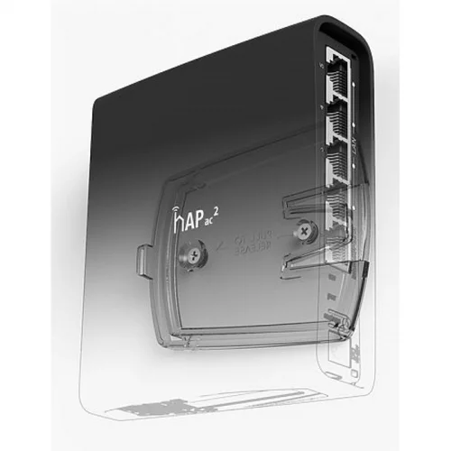 Маршрутизатор/ hAP ac2 Dual-Concurrent 2.4/5GHz AP, 802.11a/b/g/n/ac, Five Gigabit Ethernet ports, USB for 3G/4G support, universal tower case and IPsec hardware encryption support (RBD52G-5HACD2HND-TC) фото 3