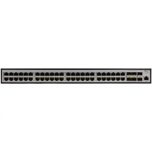 Коммутатор/ Managed L3 Switch 48x1000Base-T PoE, 6x10GBase-X SFP+, PoE Budget 880W, RJ45 Console, 19