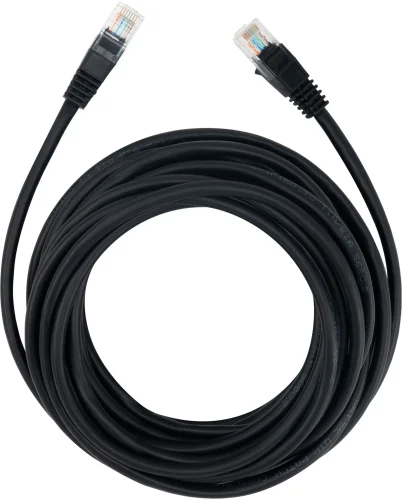 Патч-корд Buro UTP 4 пары cat.5E CCA molded 7м черный RJ-45 (m)-RJ-45 (m) (1645944) (1645944#MLN)