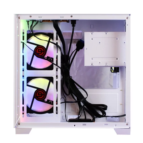 Ginzzu V450 RGB Белый CRC6 FAN12CM RGB*3 фото 2
