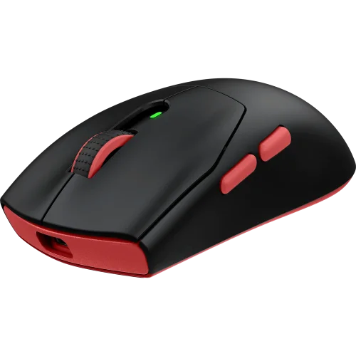 мышь беспроводная Mouse MSI FORGE GM340 W, Wireless (2.4G / USB / BT), DPI 12000, 500mAh, Symmetrical design, black (S12-4301730-HH9)