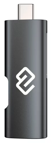 Устройство чтения карт памяти USB Type-C Digma CR-CU2522-G серый (CR-СU2522-G)