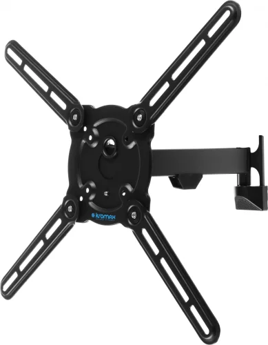Кронштейн для ТВ KROMAX ATLANTIS-10 grey titan (max VESA 400x400 мм., настенный, наклонно-поворотный, max 40 кг) (20219) фото 2