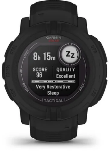 Смарт-часы Garmin Instinct 2 Solar 45мм 0.9 AMOLED корп.черный рем.черный (010-02627-03) фото 7